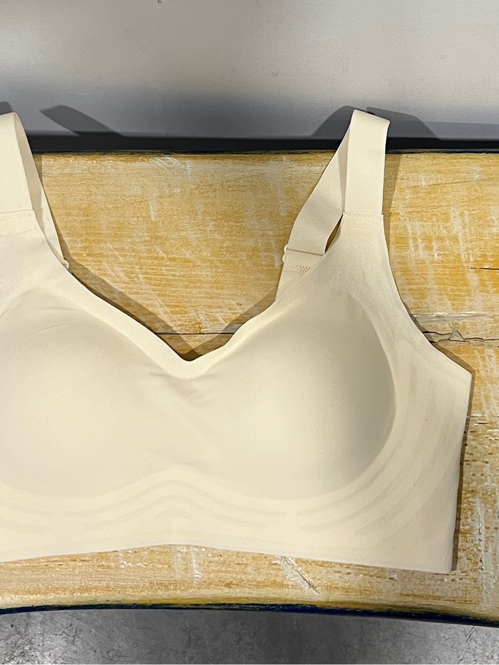 Seamless Comfort Wireless Bra - Cream